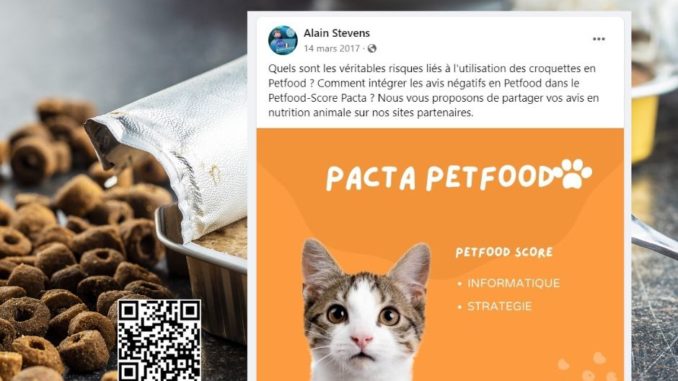 Présentation du concept Pacta Petfood et de Petfood Score en mars 2017