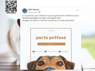 Présentation du Petfood-Score Pacta en 2017
