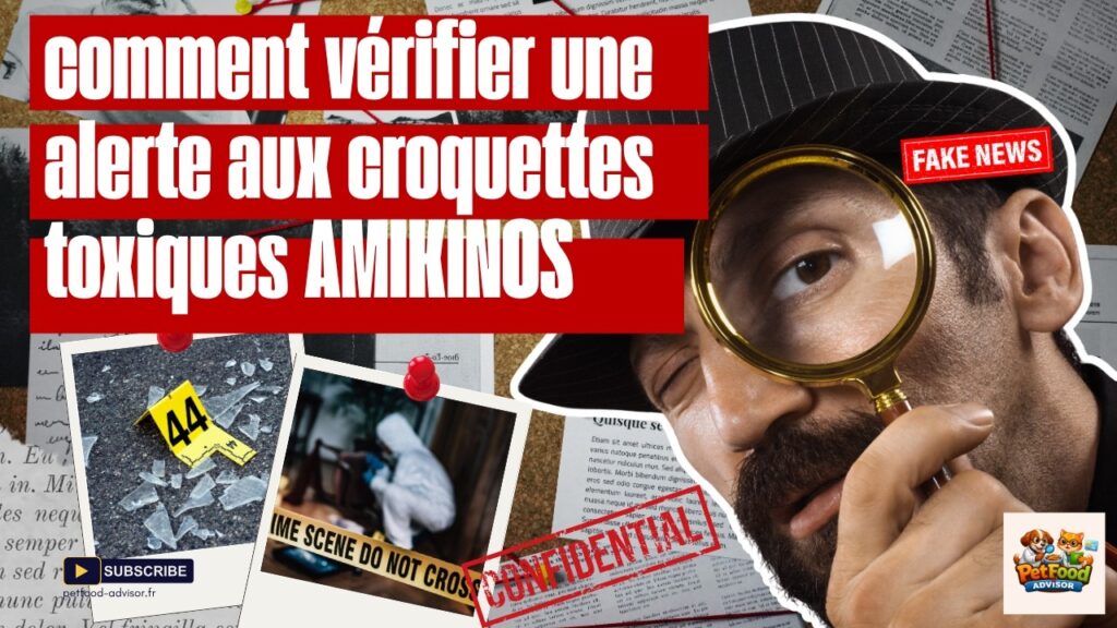 Amikinos : comment vérifier une alerte aux croquettes toxiques ?