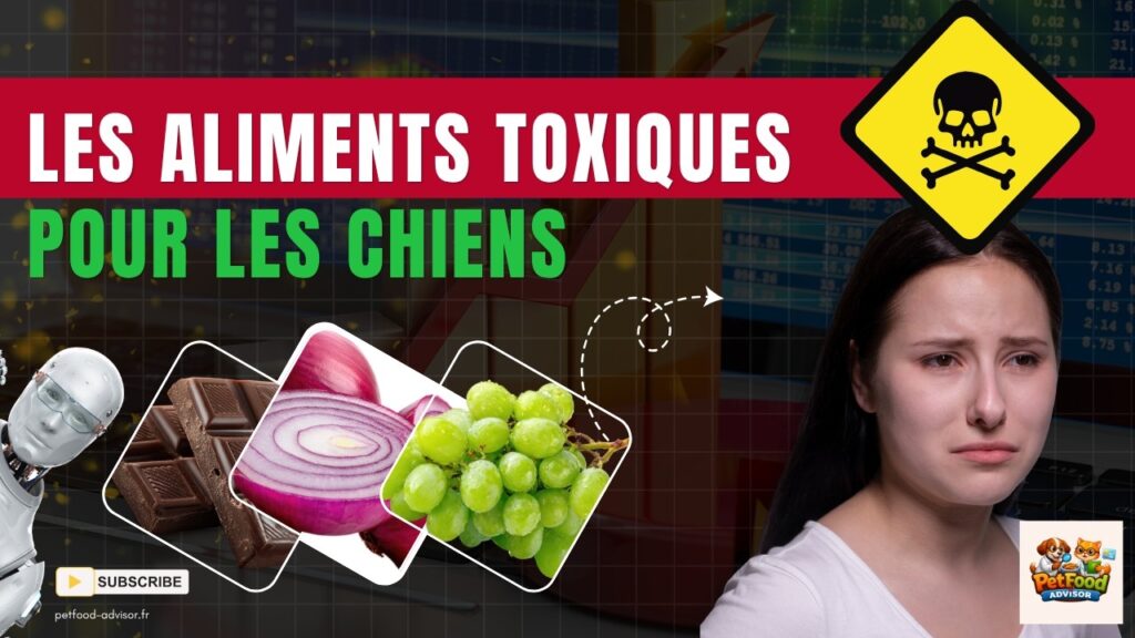 Ces aliments du quotidien peuvent être toxiques pour votre chien