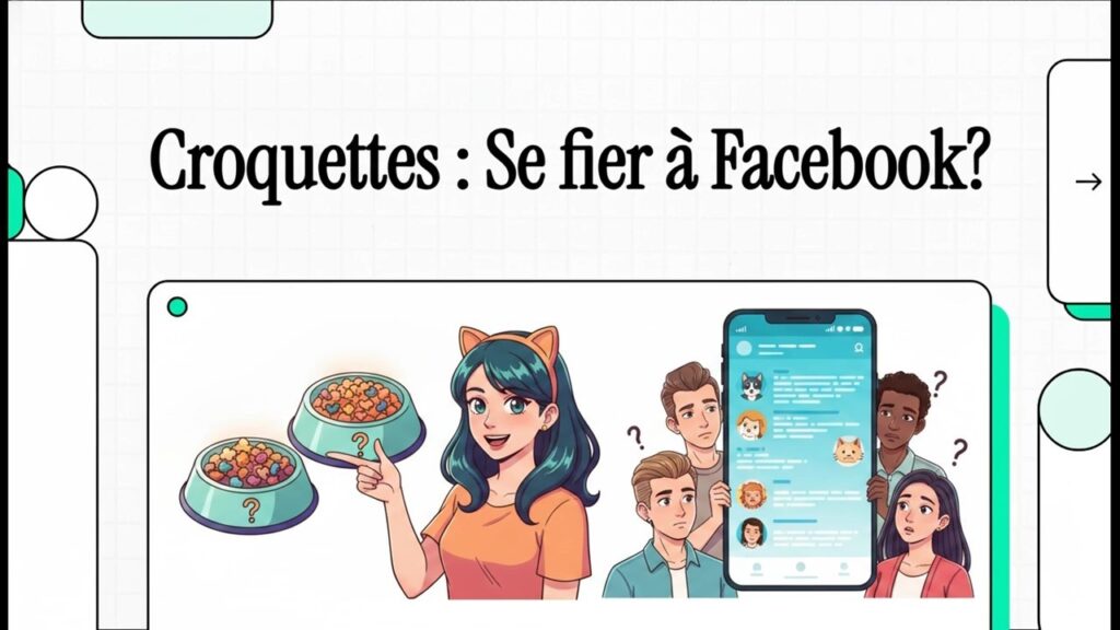 Croquettes et Facebook : une fausse bonne idée pour choisir