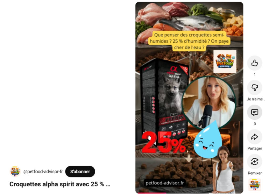 Croquettes alpha spirit
