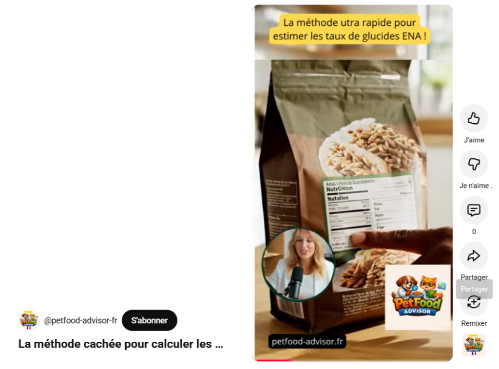 La méthode pour cacluler les glucides cachés