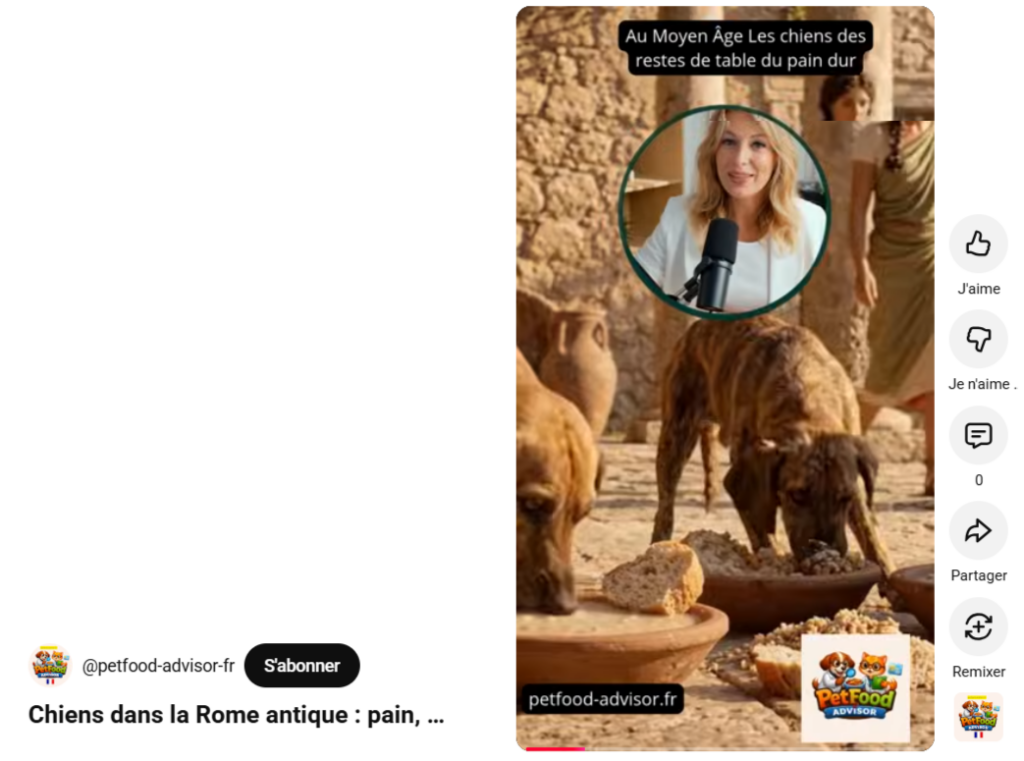 Chiens dans la Rome antique : loin du mythe du régime ancestral