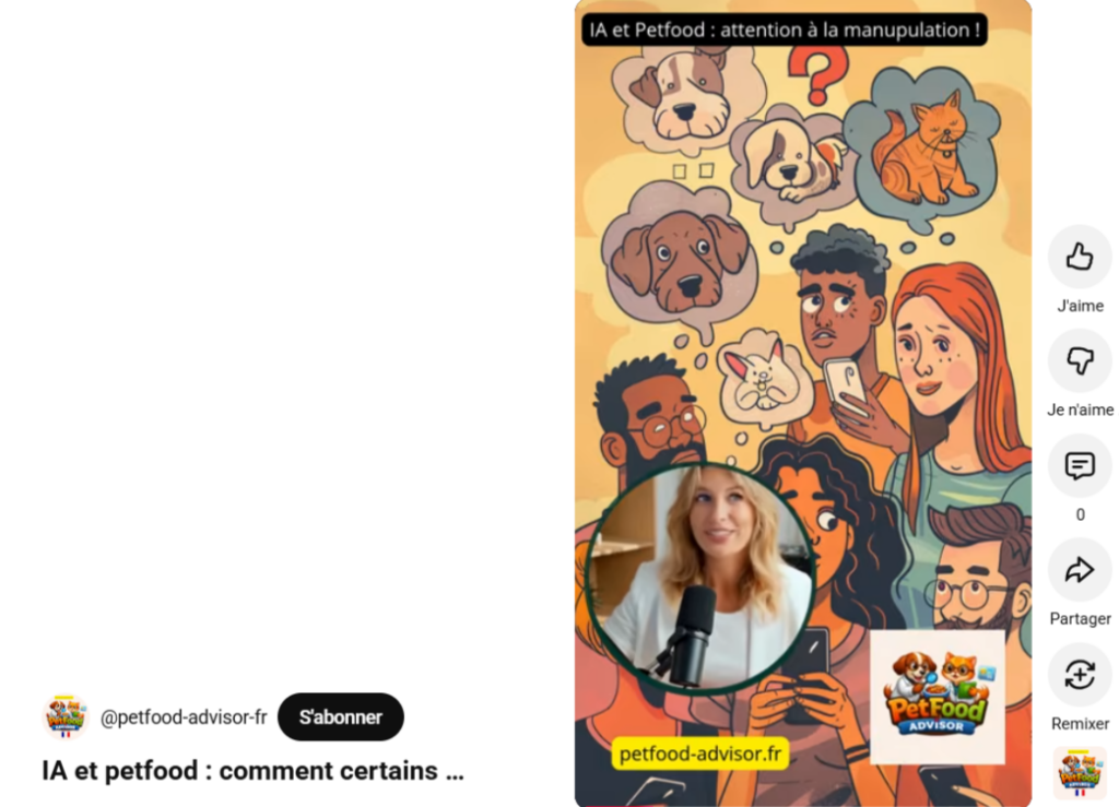 IA et petfood : comment certains manipulent les réponses pour “prouver” leurs idées