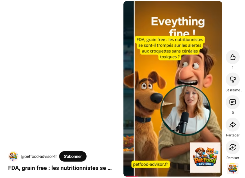Croquettes grain free et FDA : faut-il vraiment s’inquiéter ?