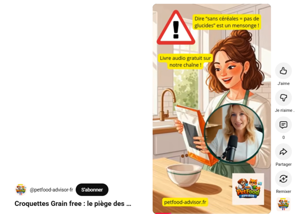 Croquettes sans céréales : le piège des glucides en 30 secondes