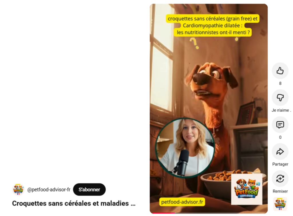 Croquettes sans céréales et cœur : mensonge ou débat scientifique ?