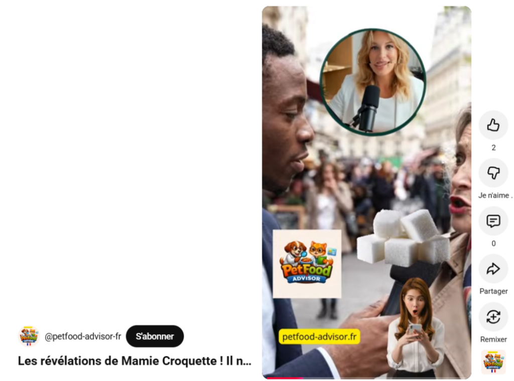 Mamie Croquette démonte le mythe des 50 % de sucre