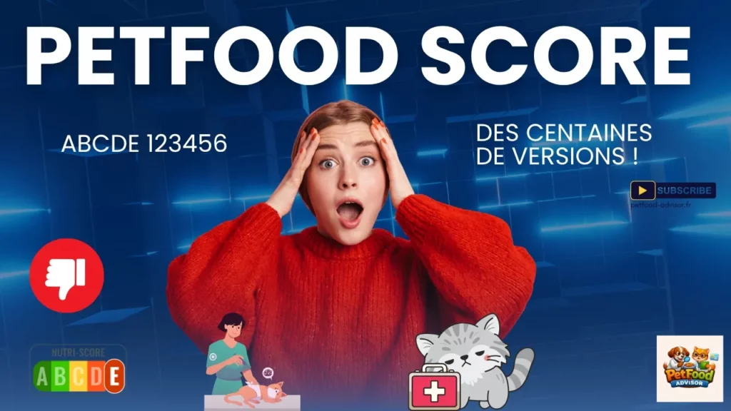 Petfood-score ABCDE : copié partout, validé nulle part