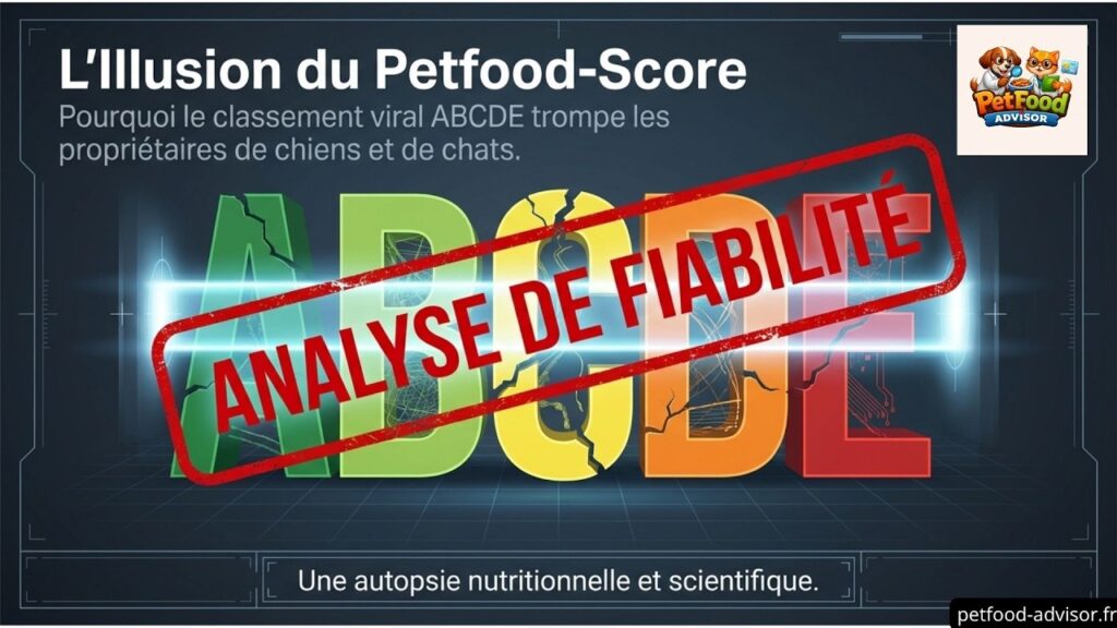 Petfood-score ABCDE : un mauvais réflexe pour choisir les croquettes ?