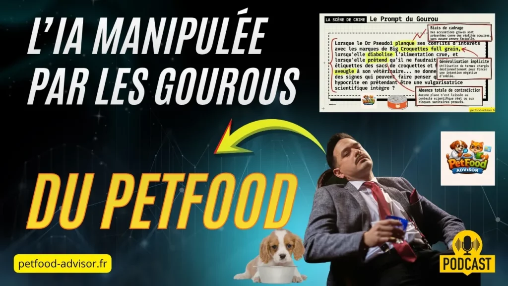 IA et petfood : quand les réponses deviennent un outil de manipulation