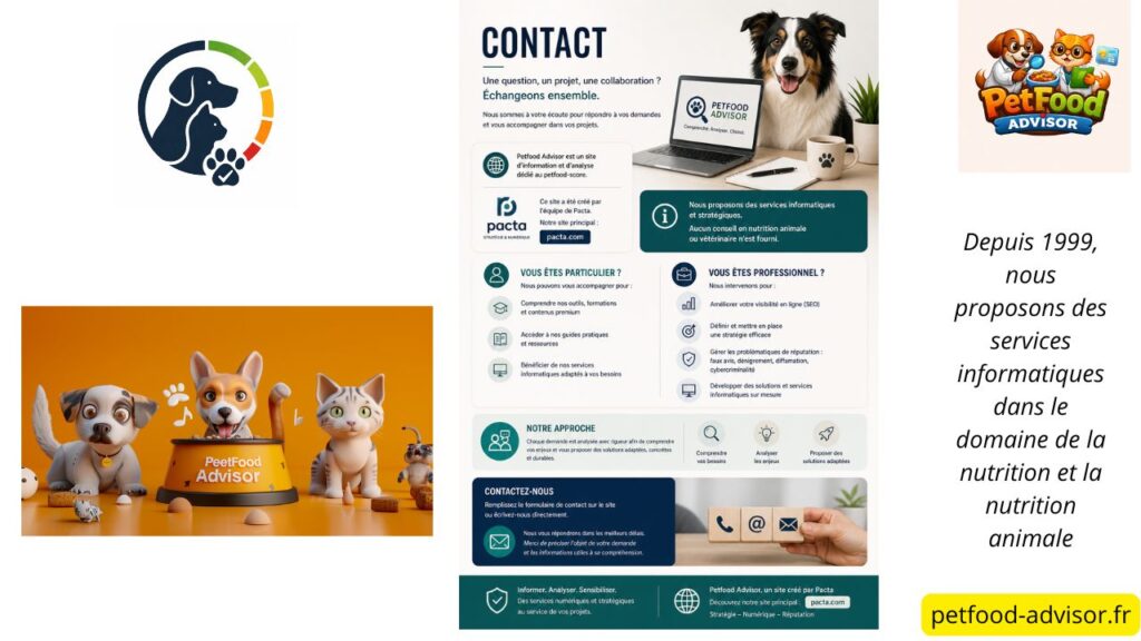 Contactez Petfood Advisor